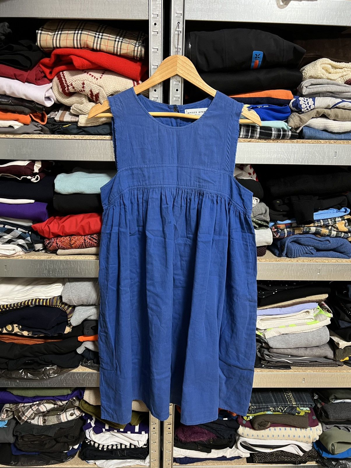 Apiece Apart × Vintage Vintage Apiece Apart NY Midi Tank Dress Sleeveless Size S Size S / US 4 / IT 40 - 1 Thumbnail