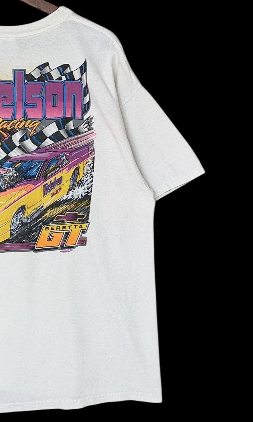 Vintage Vintage Racing Nascar Nickelson T-shirt 2000s Size US XL / EU 56 / 4 - 4 Thumbnail
