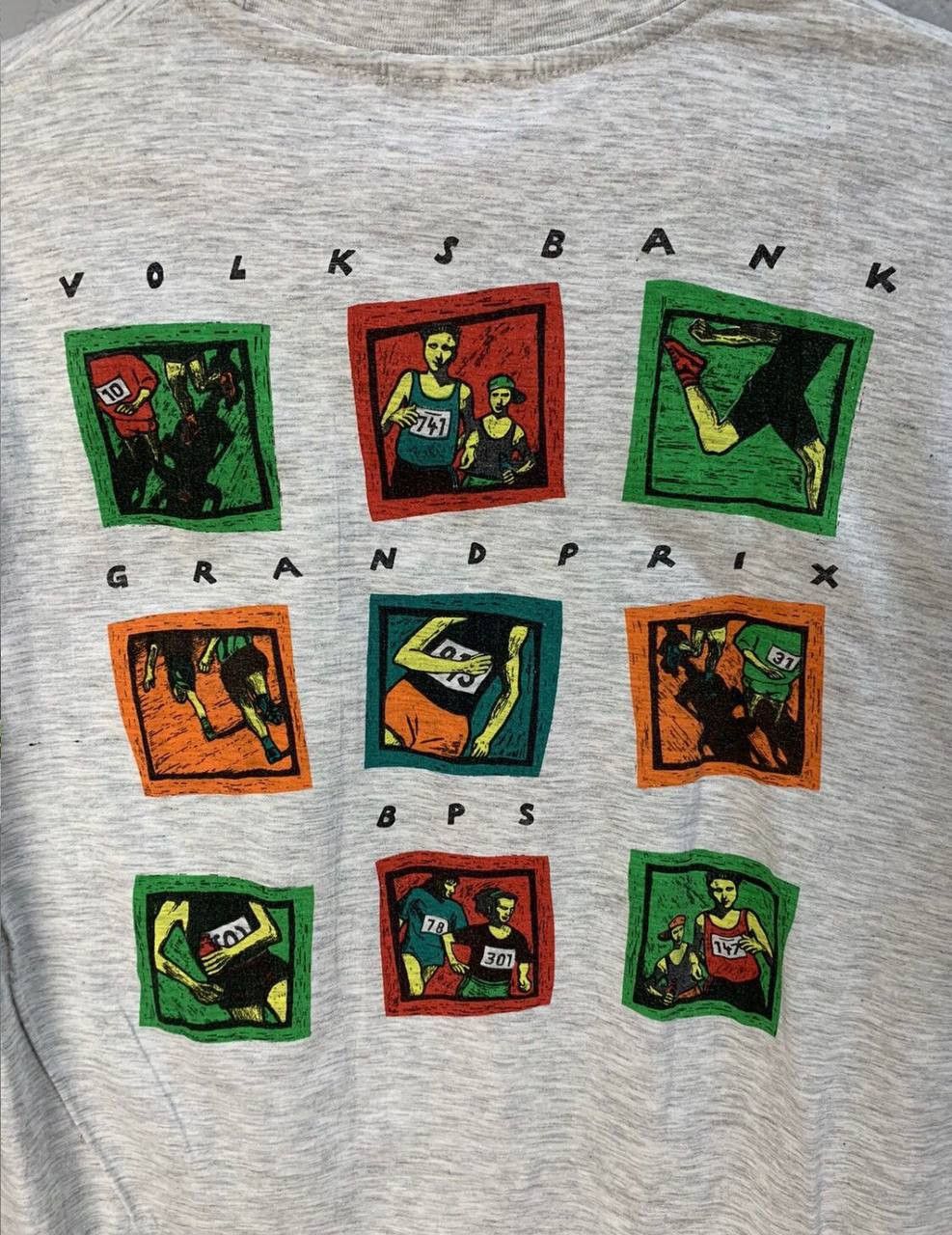 Vintage Grandpix Volksbank 1994 Vintage T-shirt Vintage Size US M / EU 48-50 / 2 - 8 Thumbnail