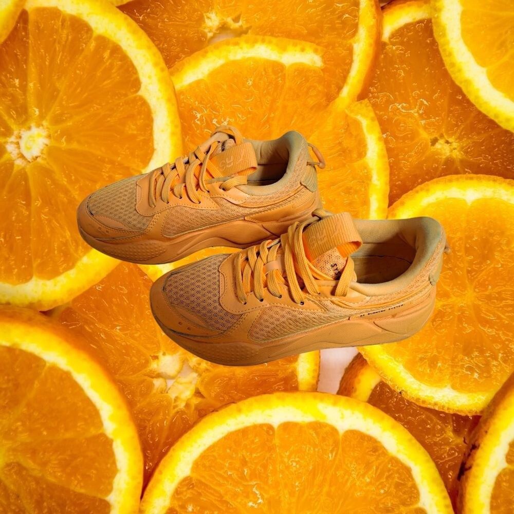 Puma Puma RS Running System Sneakers Orange Athletic Shoes Women' Size US 8 / IT 38 - 2 Thumbnail