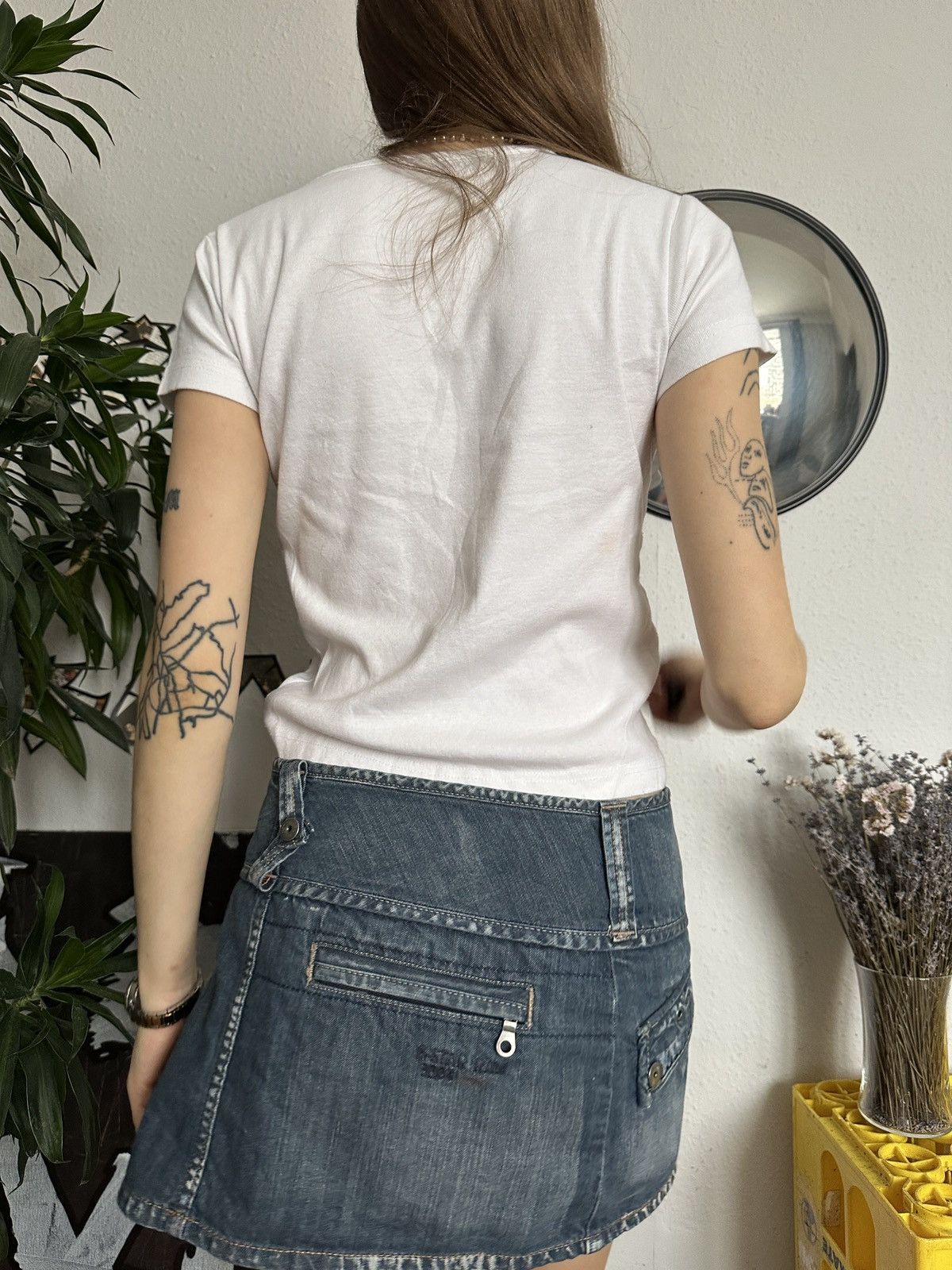 Vintage Just one from Paris Cute Sexy Baby Tee y2k 00s Size S / US 4 / IT 40 - 3 Thumbnail
