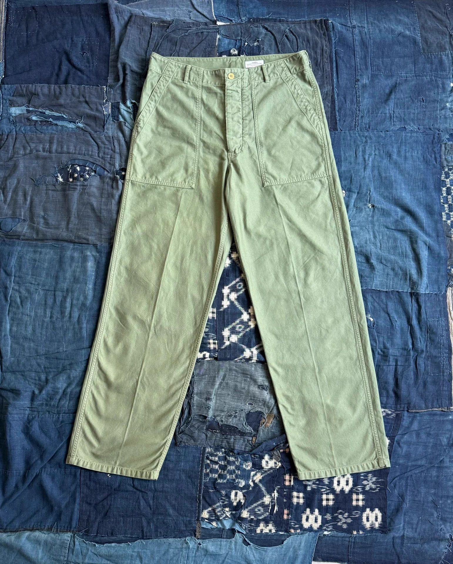 Visvim VISVIM 24AW BENNING PANTS Washed Green 4 Size US 31 - 1 Thumbnail