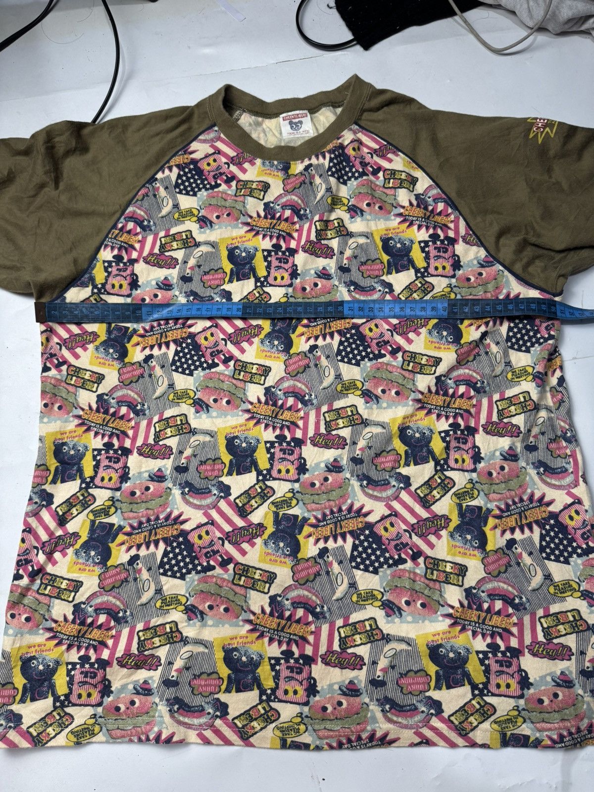 Hysteric Glamour 2000s Cheeky Liberi Y2k tees angel blue hysteric Styled Size US M / EU 48-50 / 2 - 9 Thumbnail