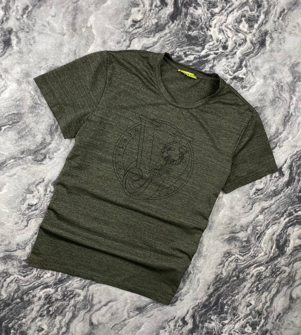 Versace Versace Jeans Couture Big Logo Men Size M Green Size US M / EU 48-50 / 2 - 1 Thumbnail