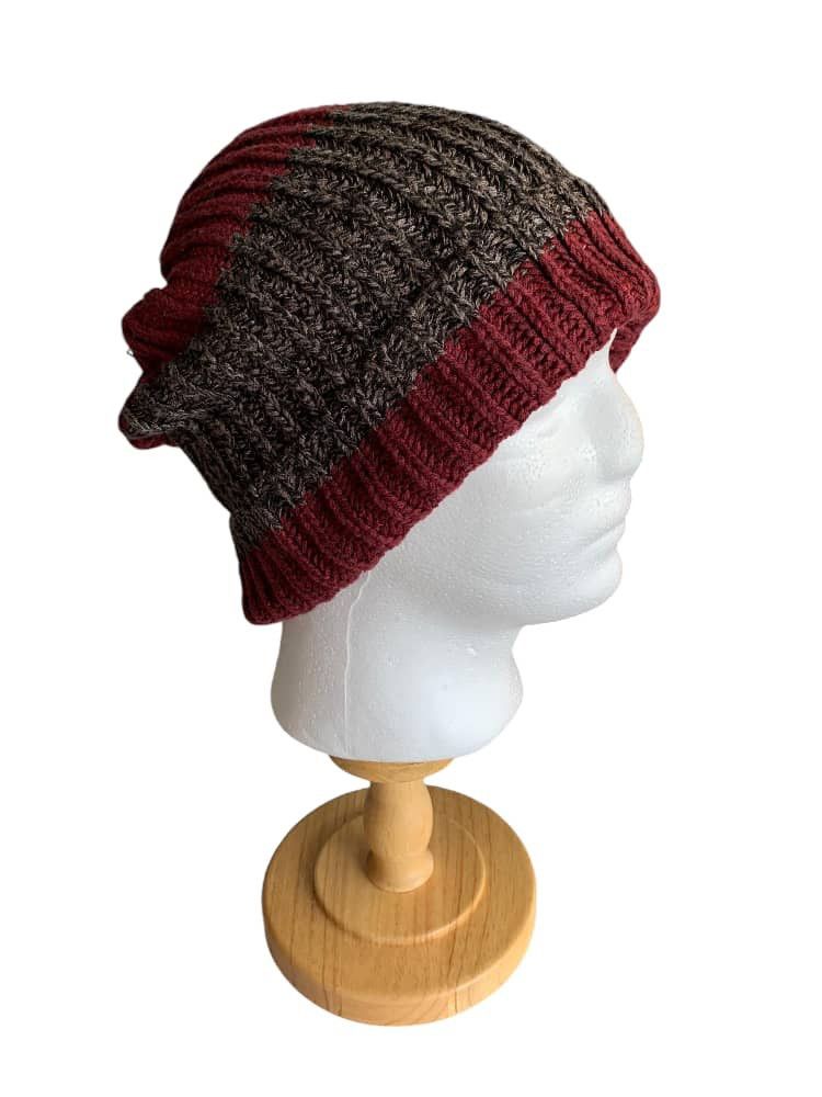 Japanese Brand × Uniqlo Uniqlo Heattech Stripe Long Beanie Hats Size ONE SIZE - 5 Thumbnail