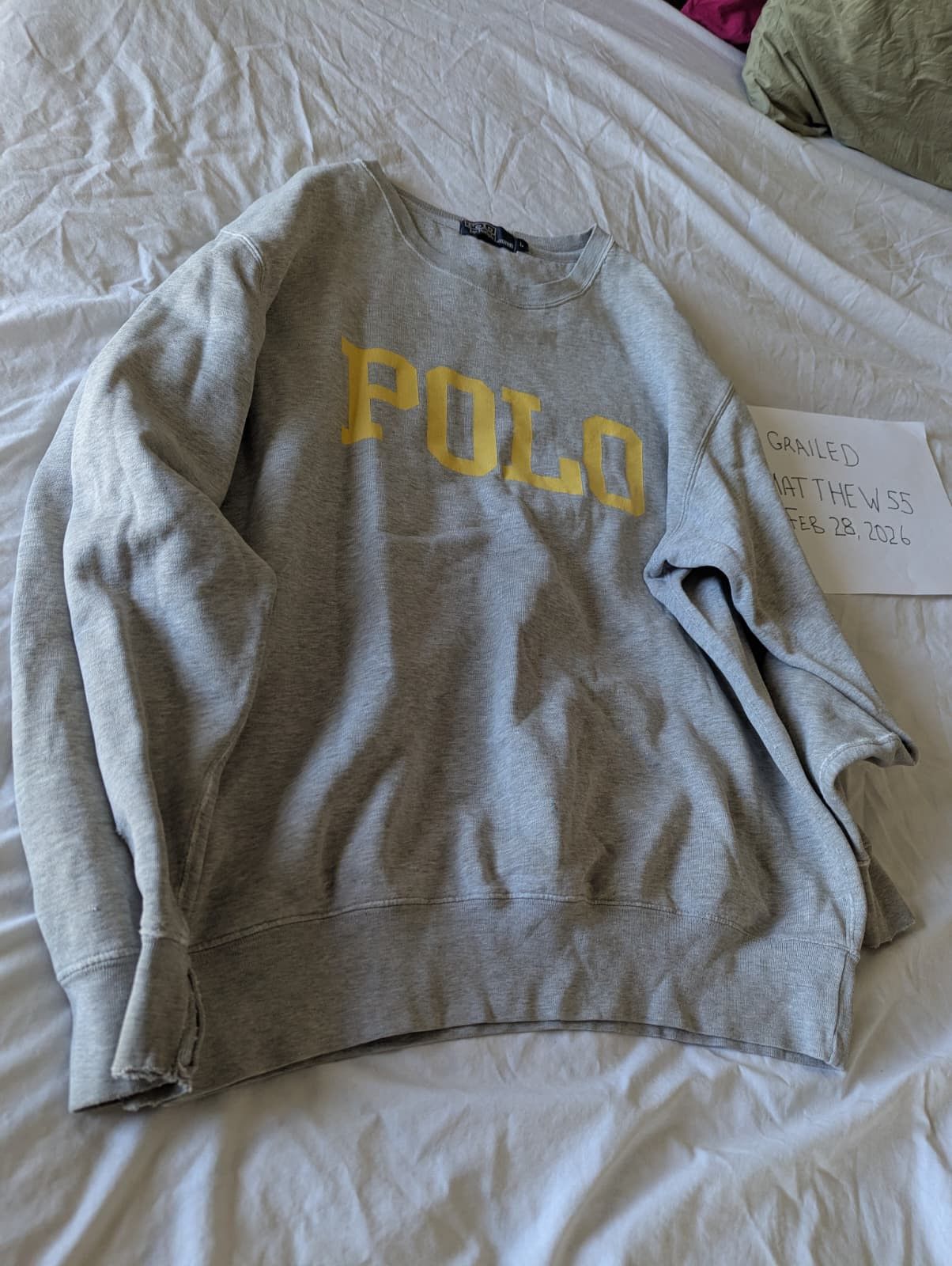 Other Vintage Polo by Ralph Lauren Sweatshirt Size US L / EU 52-54 / 3 - 3 Thumbnail