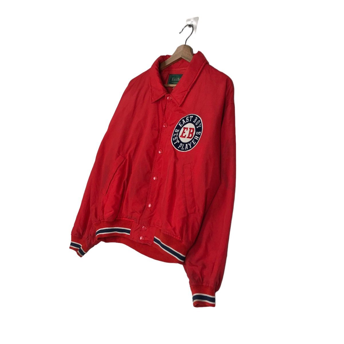 Japanese Brand 📌VINTAGE BOMBER JACKET EAST BOY EMBROIDERY BIG LOGO Size US M / EU 48-50 / 2 - 7 Thumbnail
