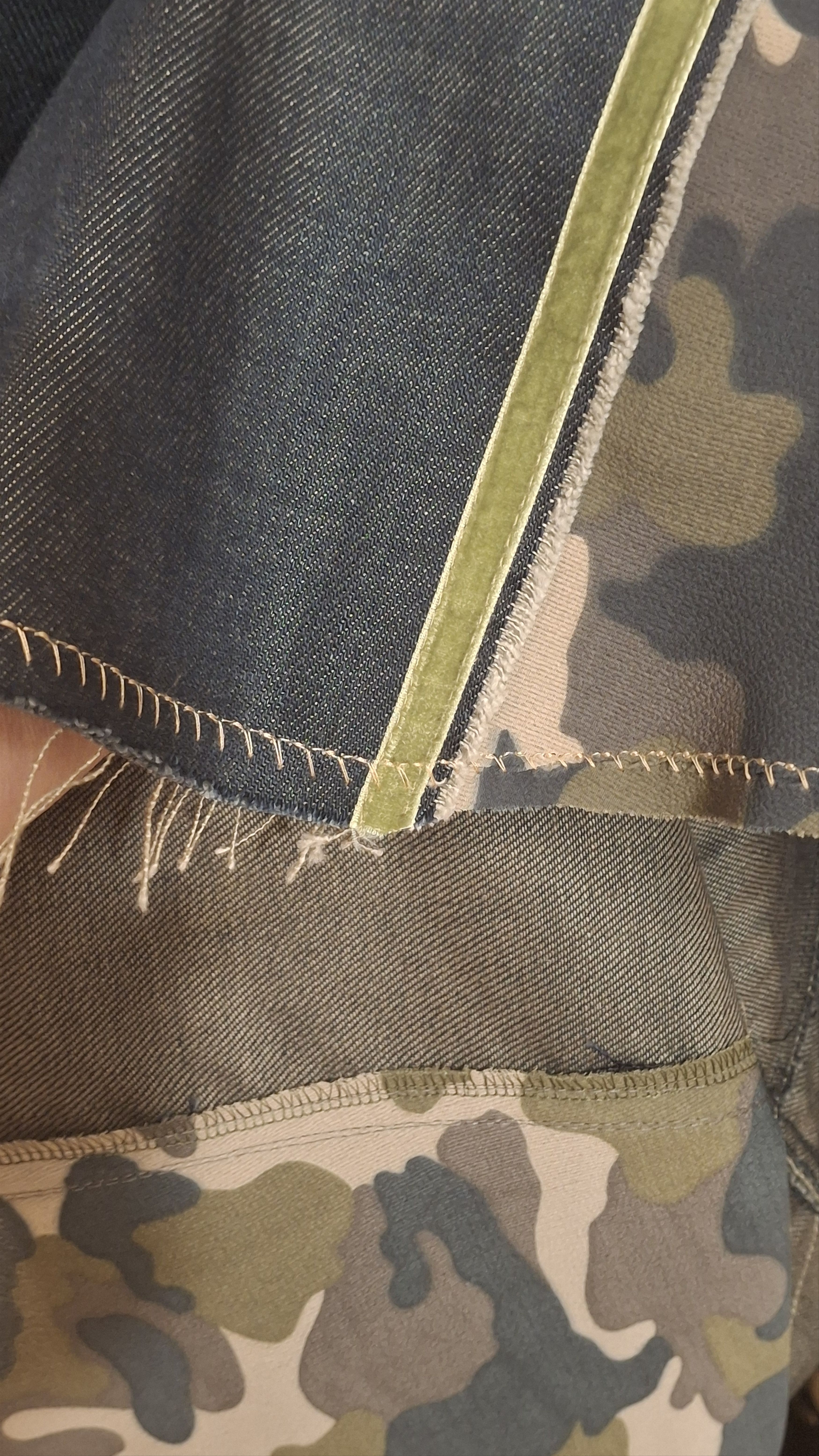G-Star G-Star Reworked Camo Panel Skirt – Upcycled Art Denim Size 25" / US 0 / IT 36 - 18 Thumbnail