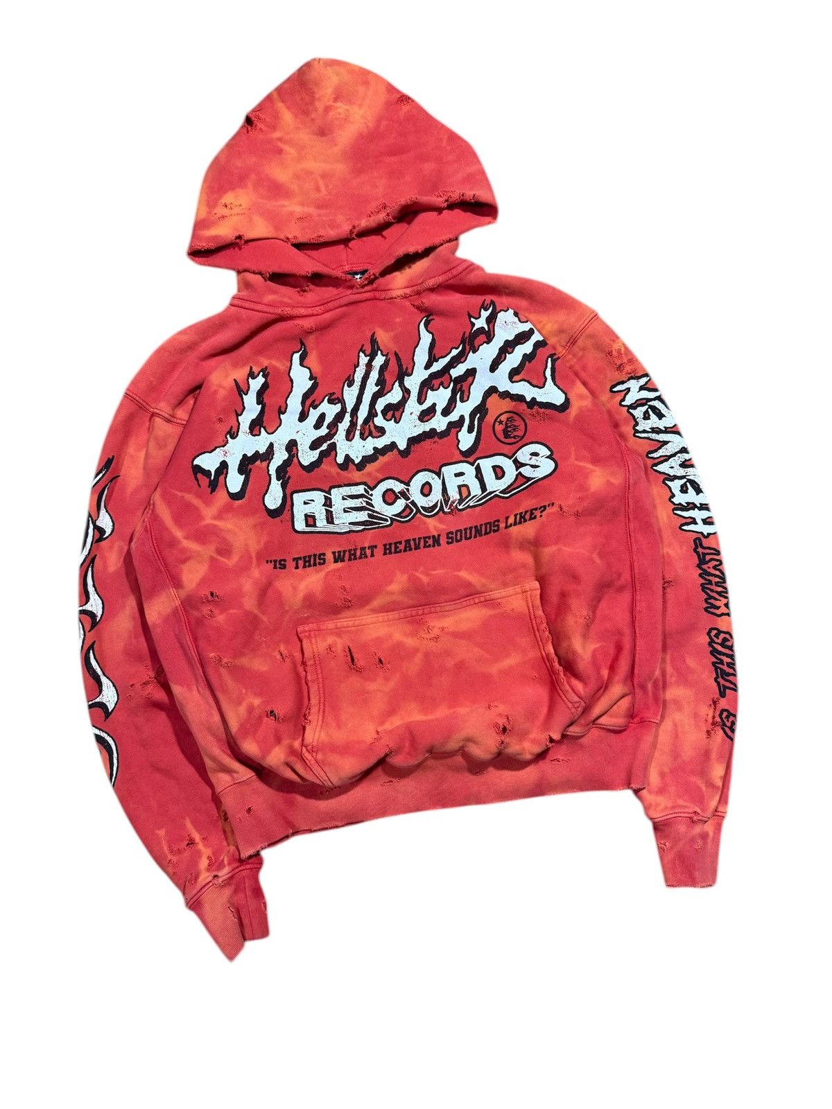 HELLSTAR Hellstar records lava hoodie | Grailed