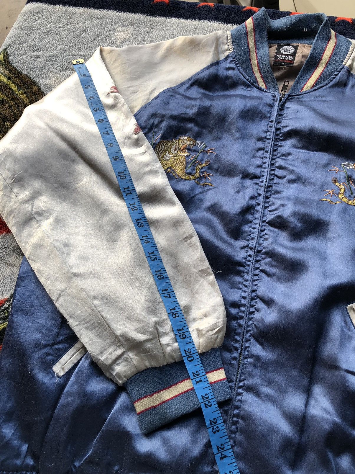 Vintage Vintage Traditional Japanese Toyo Enterprise Sukajan Jacket Size US L / EU 52-54 / 3 - 16 Thumbnail