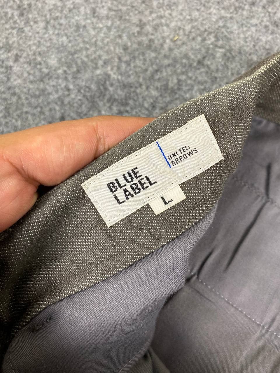United Arrows united arrows blue label japanese brands grey denim Size US 34 / EU 50 - 7 Thumbnail