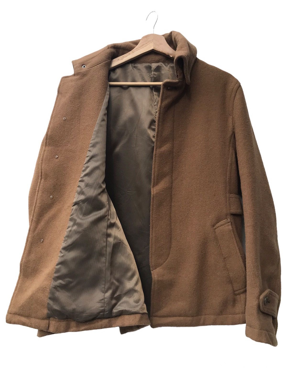 Le Grande Bleu (L.G.B.) × Tornado Mart 🔥BINDING OFFER🔥 Zero by Tornado Mart Melton Short Coat Size US M / EU 48-50 / 2 - 4 Thumbnail
