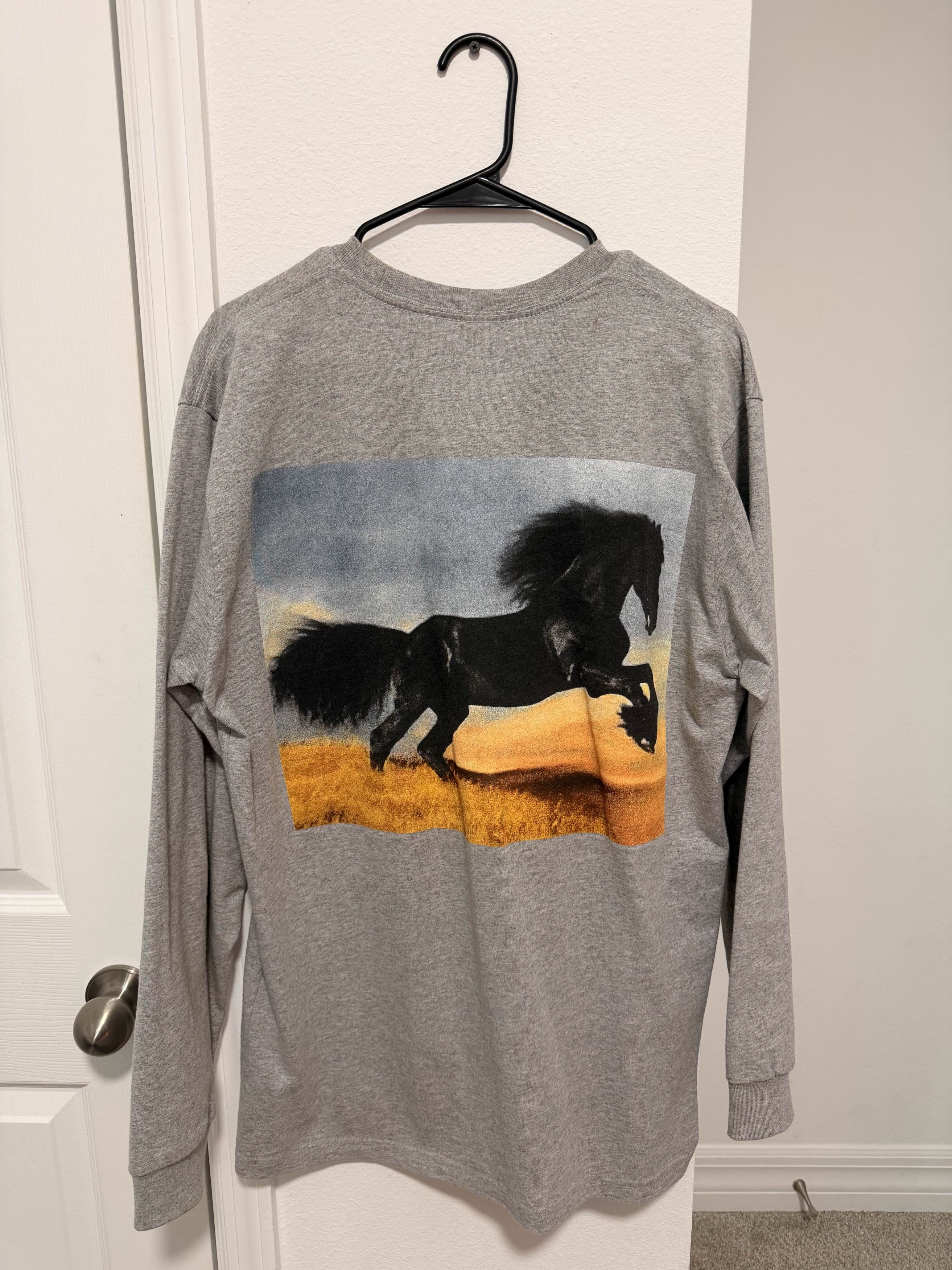 Supreme Supreme Stallion Long Sleeve Tee Size US L / EU 52-54 / 3 - 2 Thumbnail