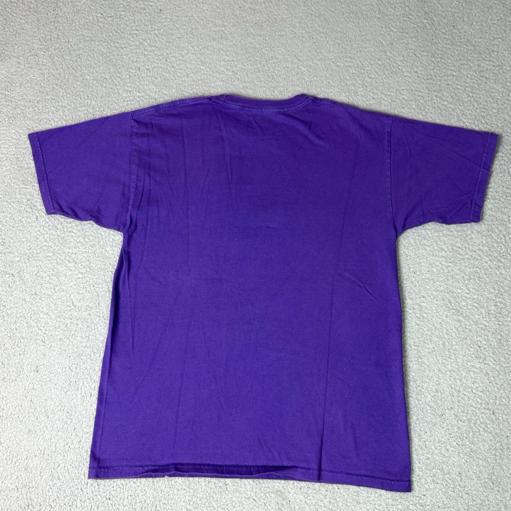 Vintage DC Comics Batman Joker T Shirt Adult Large Purple Graphic Tee Fury Rare Head Shirt Mens Size US L / EU 52-54 / 3 - 4 Thumbnail