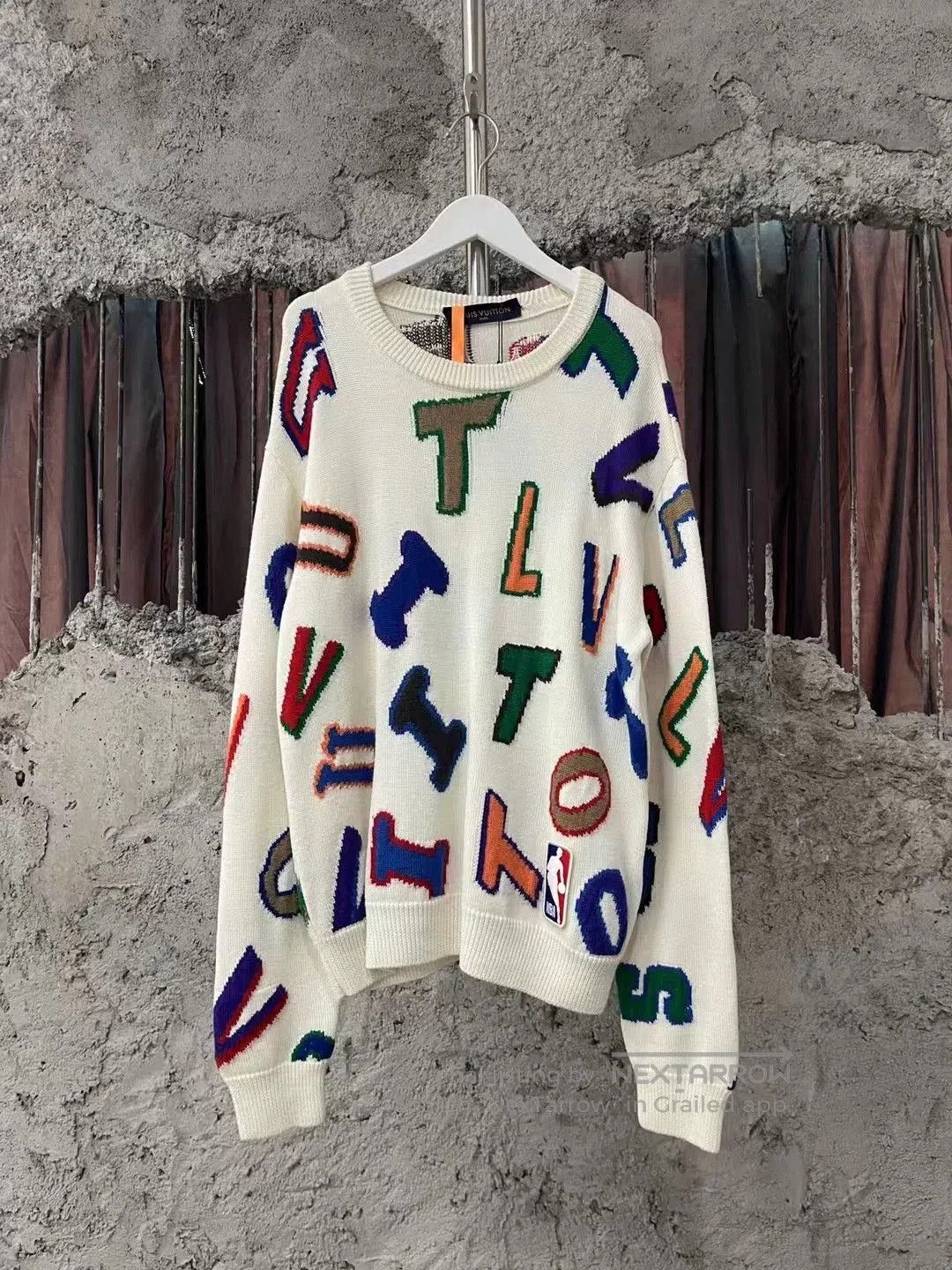 Louis Vuitton Louis Vuitton NBA Cartoon Letter Sweater. Size US S / EU 44-46 / 1 - 1 Thumbnail