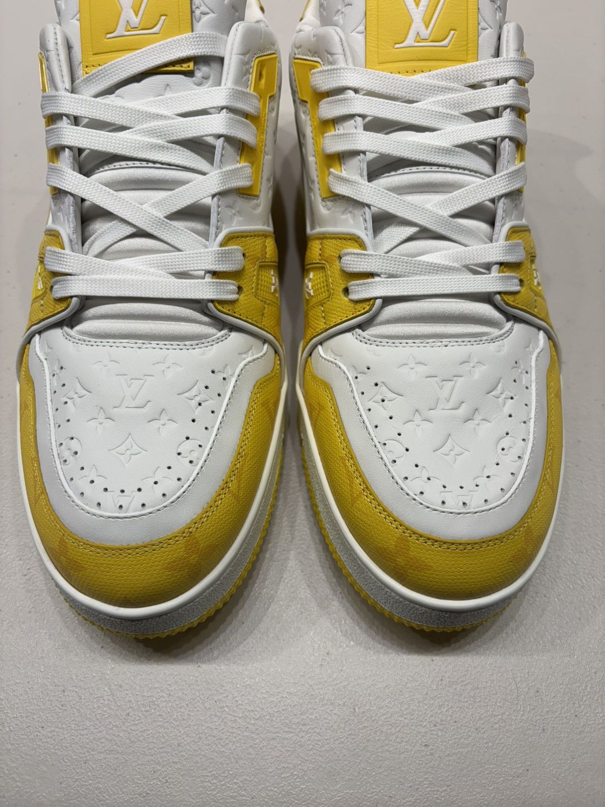 Louis Vuitton Louis Vuitton Yellow 54 Trainers Size US 10 / EU 43 - 6 Thumbnail