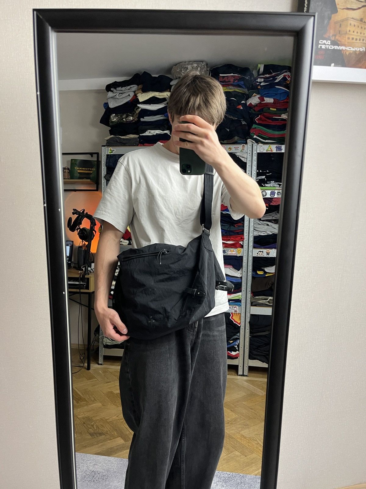 Jerome Dreyfuss Jerome Dreyfuss Franky Large Crossbody Baguette Bag Rare😍 Size ONE SIZE - 3 Thumbnail