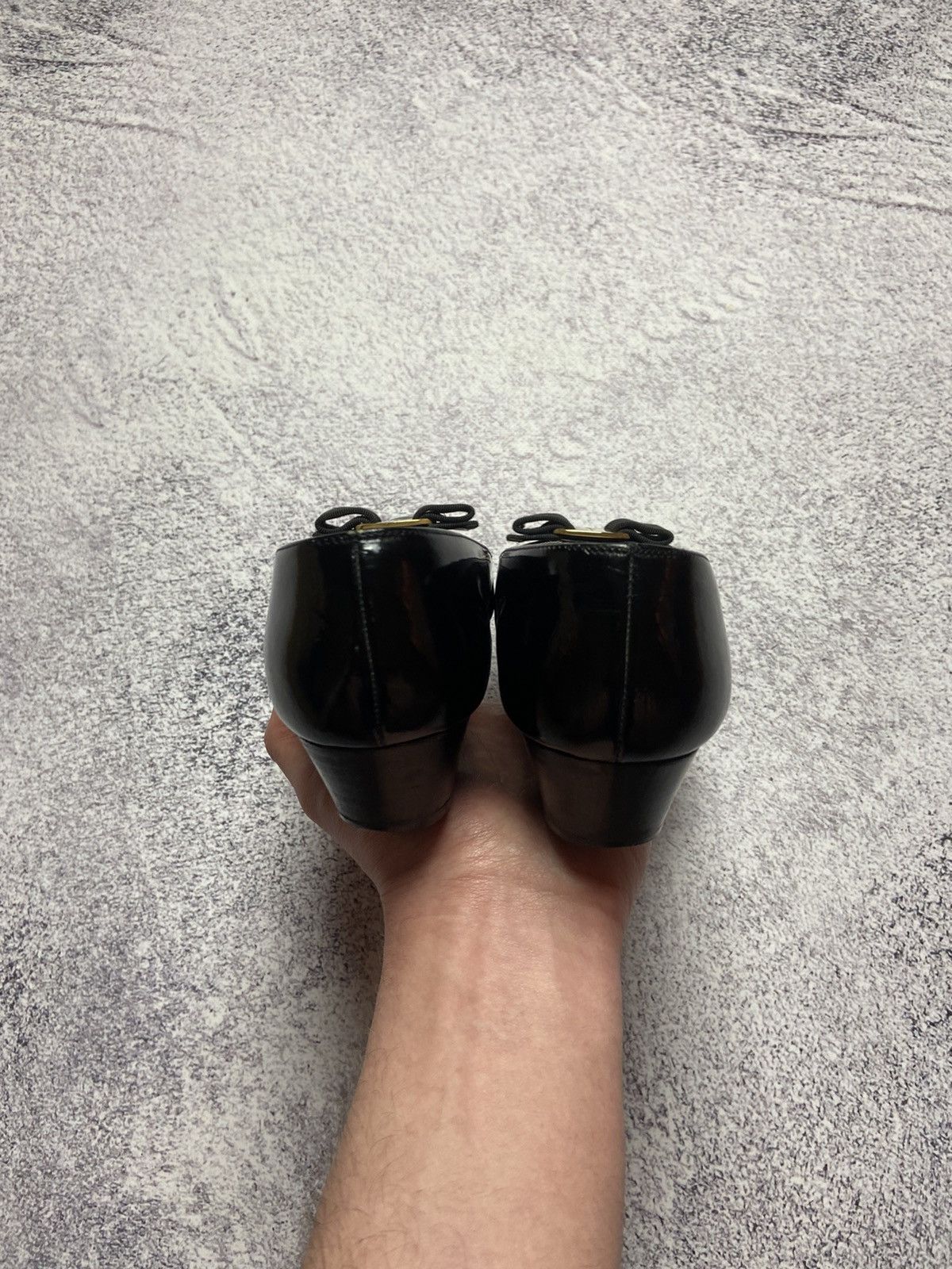 Designer × Salvatore Ferragamo Rare Selvatore Ferragamo Balet Shoes Designed Logo Sneakers Size US 7.5 / IT 37.5 - 8 Thumbnail