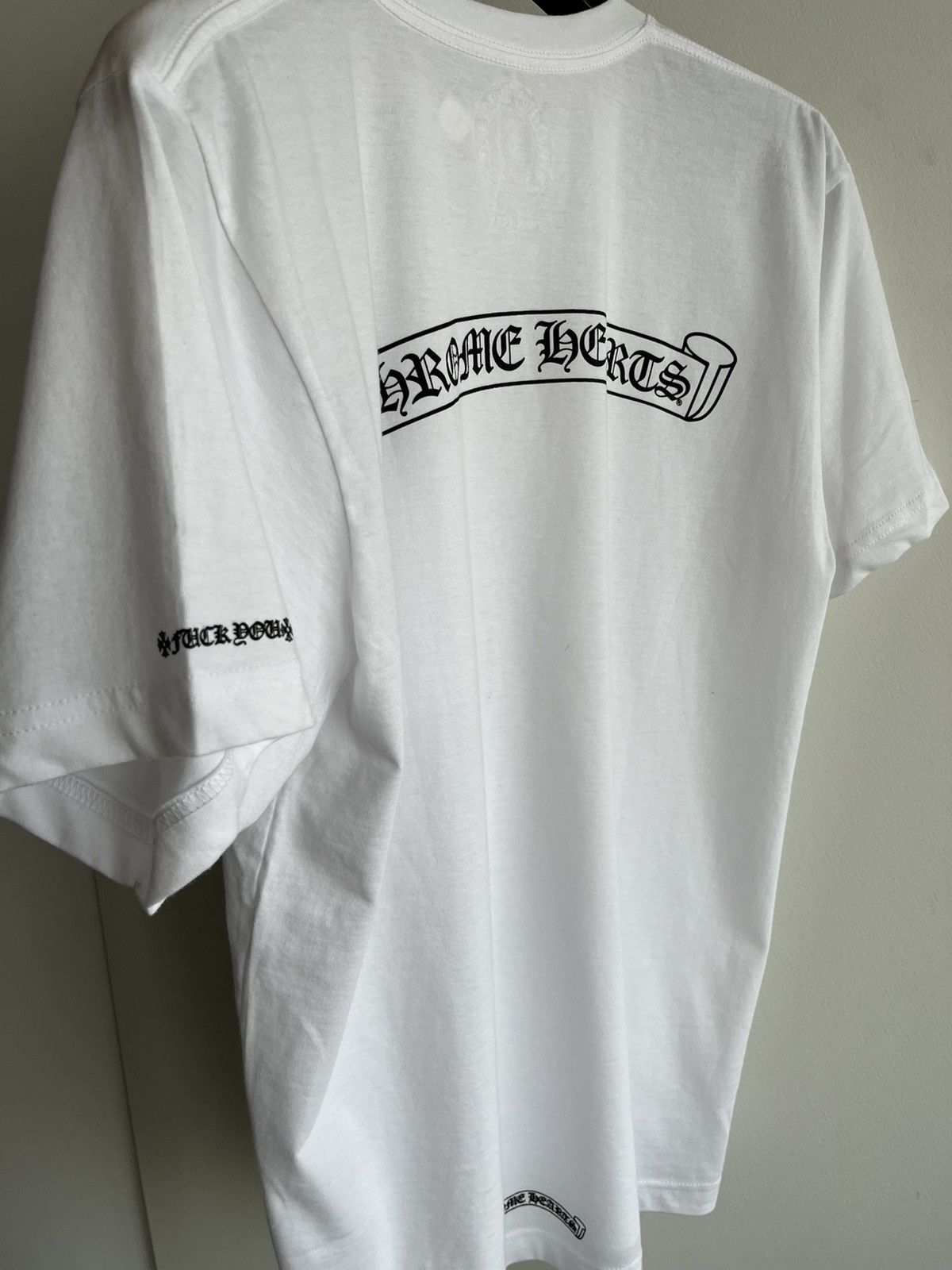 Chrome Hearts Brand New Chrome Hearts Logo Classic Tee Size US L / EU 52-54 / 3 - 3 Thumbnail