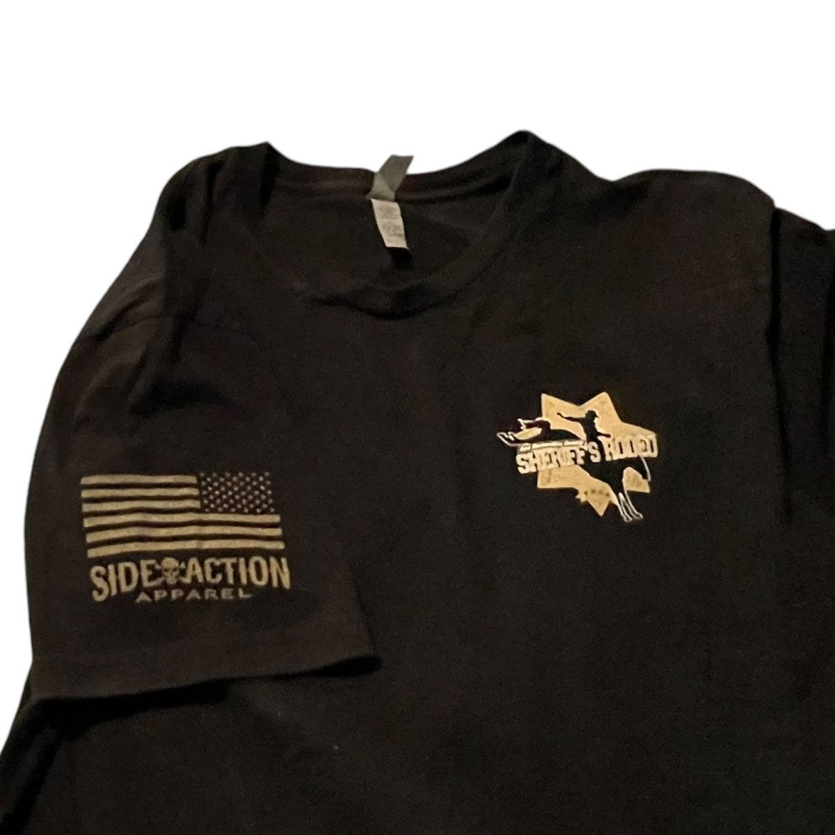 Next Level Apparel 2021 PRCA San Bernardino Sheriff’s Rodeo Event Tee Adult LG Size US L / EU 52-54 / 3 - 3 Thumbnail