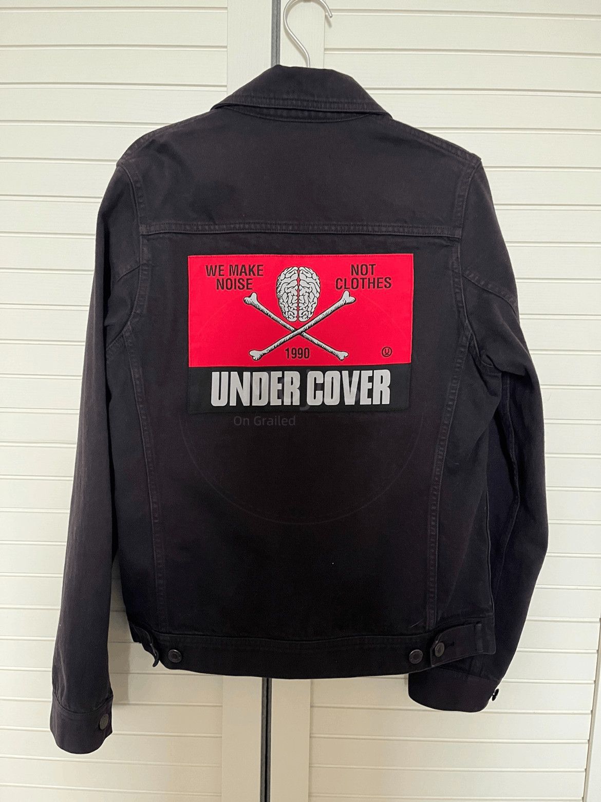 Undercover Sz 2 Undercover 18SS We Make Noise Denim Jacket-2508 Size US M / EU 48-50 / 2 - 2 Thumbnail