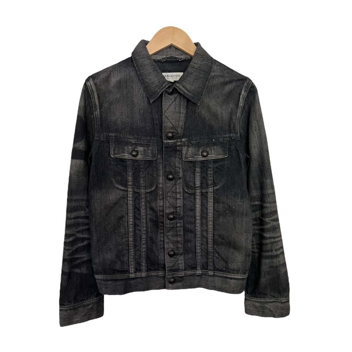 Japanese Brand Vanquish stud denim jacket Size US M / EU 48-50 / 2 - 1 Thumbnail