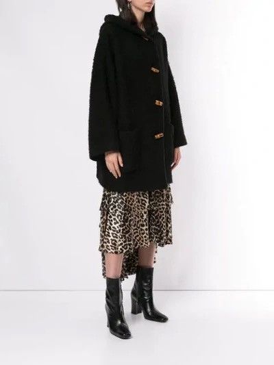 Gucci Vintage 90s gucci bamboo button lining fur jacket Size XL / US 12-14 / IT 48-50 - 1 Thumbnail