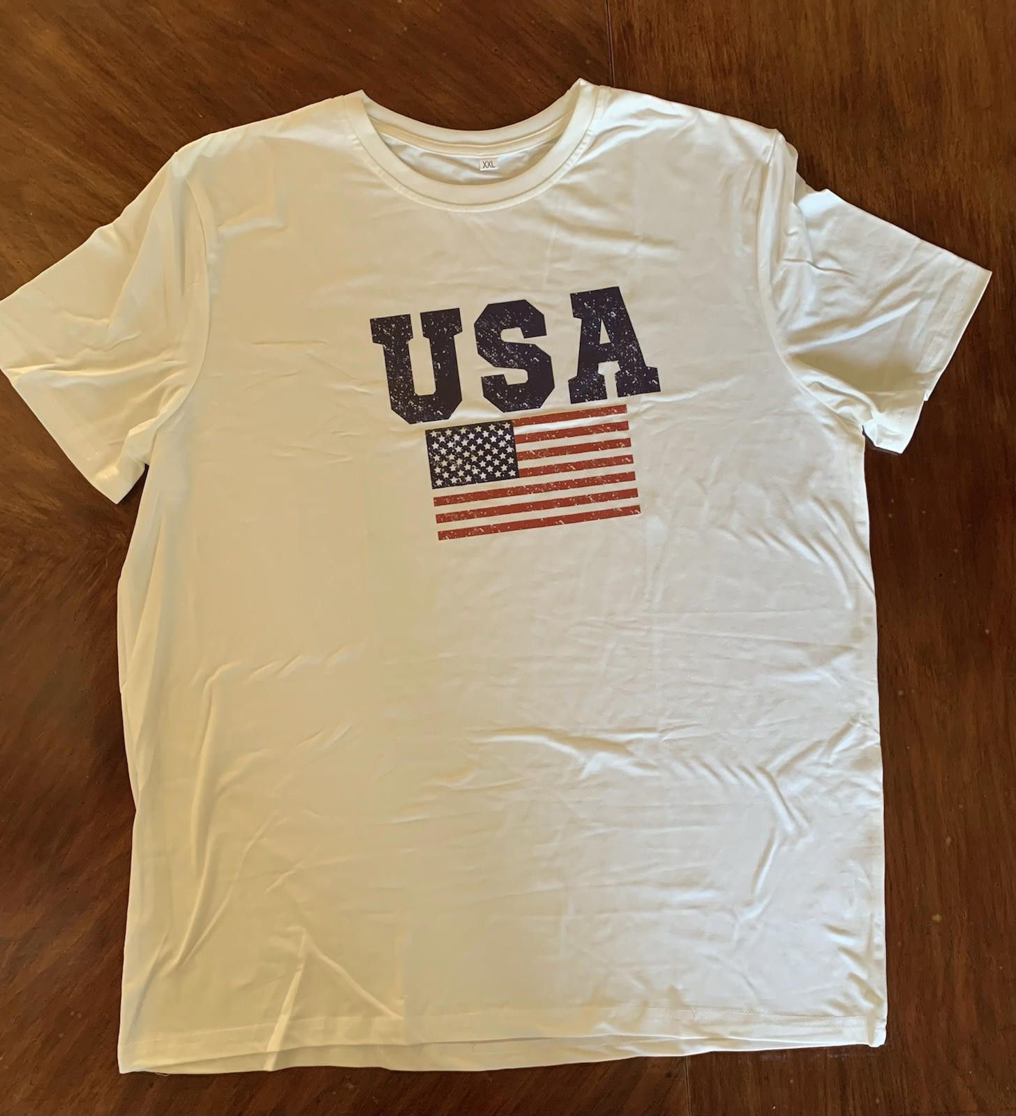 Unknown London Men’s USA White Cotton 2XL Short Sleeve T-Shirt Size US XXL / EU 58 / 5 - 3 Thumbnail