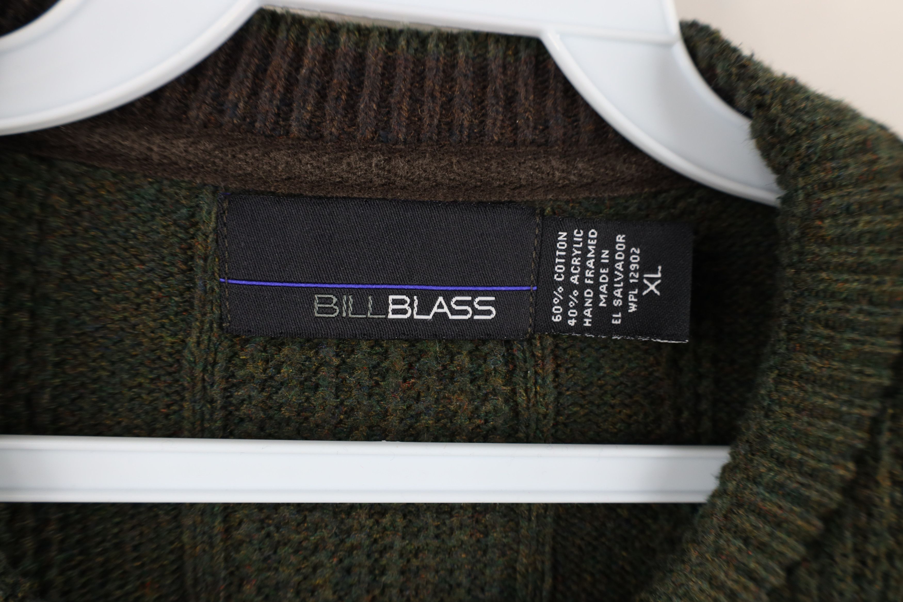 Vintage Vintage 90s Streetwear Fleck Hand Framed Knit Sweater Size US XL / EU 56 / 4 - 6 Thumbnail