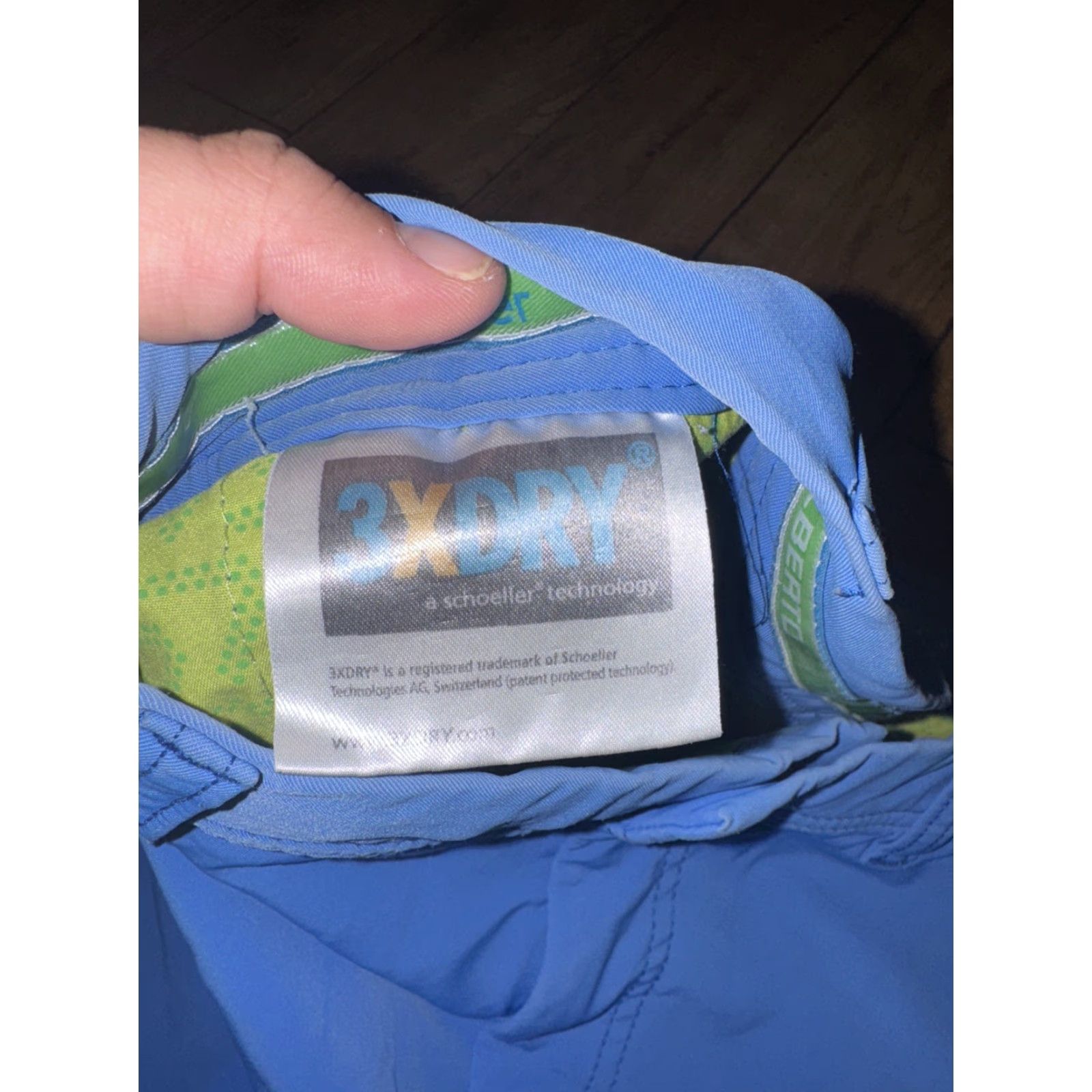 Vintage ALBERTO Men’s Golf Shorts Blue Size 36 Performance Stretch Activewear Size US 36 / EU 52 - 6 Thumbnail