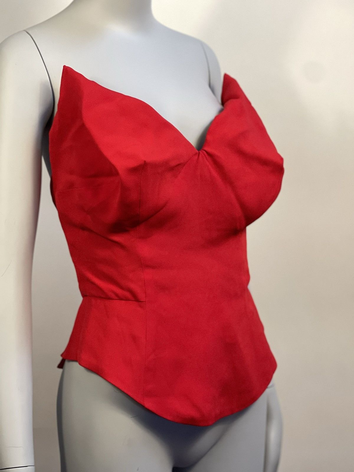 Vivienne Westwood Vivienne Westwood SS18 WILMA CORSET TOP RED NWT IT 42 Size M / US 6-8 / IT 42-44 - 2 Thumbnail