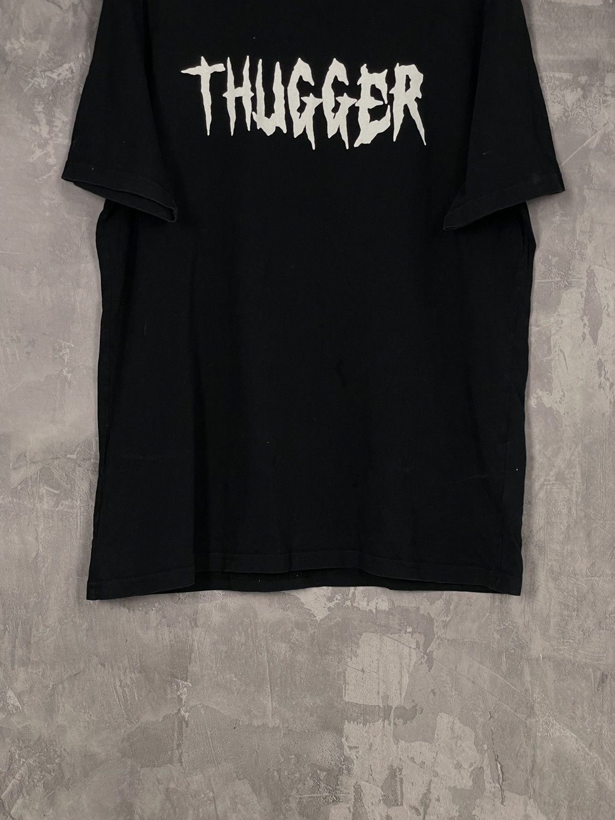 Rap Tees × Young Thug Vintage Y2K YOUNG THUNG THUGGER Angel Style Logo Rap T-shirt Size US XL / EU 56 / 4 - 7 Thumbnail