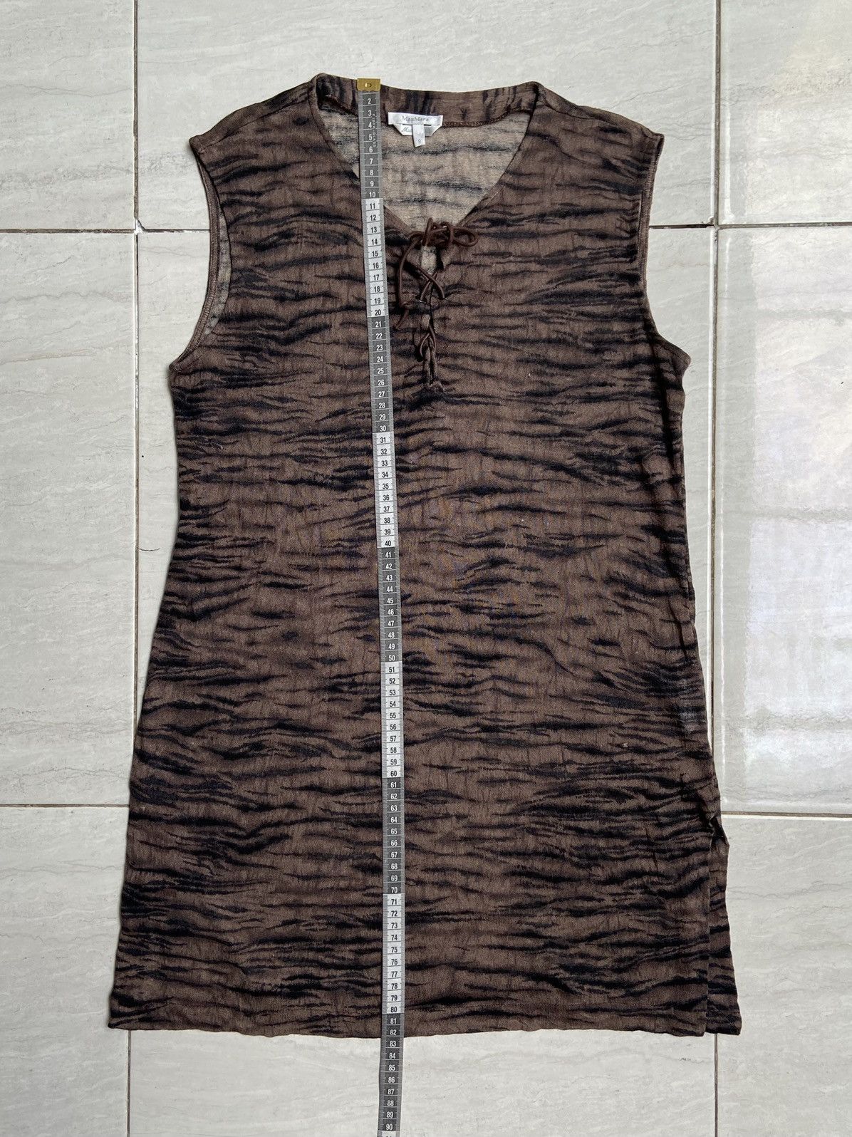 Max Mara MAX MARA Patterned Dress Size S / US 4 / IT 40 - 2 Thumbnail