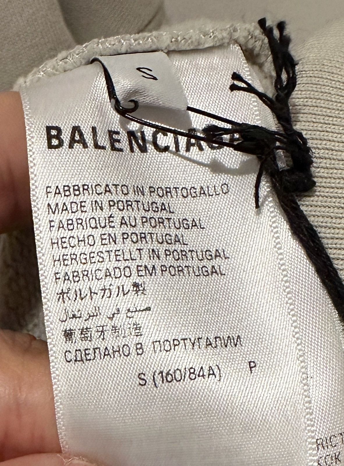 Balenciaga Balenciaga College Logo Sweatshirt Size US S / EU 44-46 / 1 - 5 Thumbnail