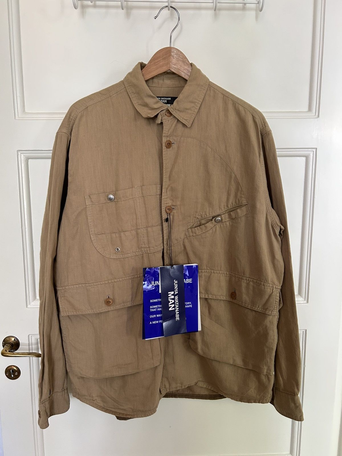 Junya Watanabe Junya Watanabe cotton/linen jacket Size US M / EU 48-50 / 2 - 1 Thumbnail