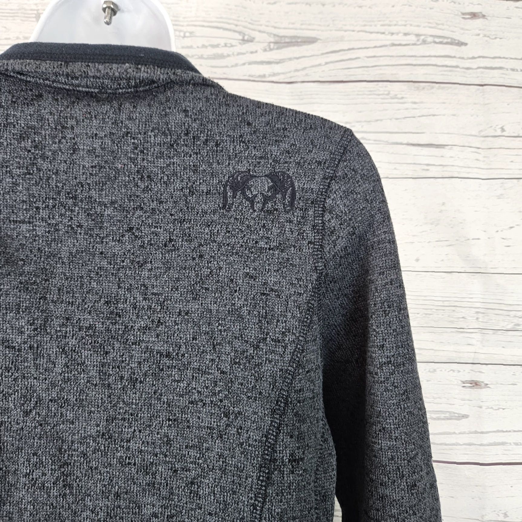 Vintage Kuiu Womens Jacket Sz Medium Blue/Gray High Loft Sweater Fleece Full Zip Size M / US 6-8 / IT 42-44 - 4 Thumbnail