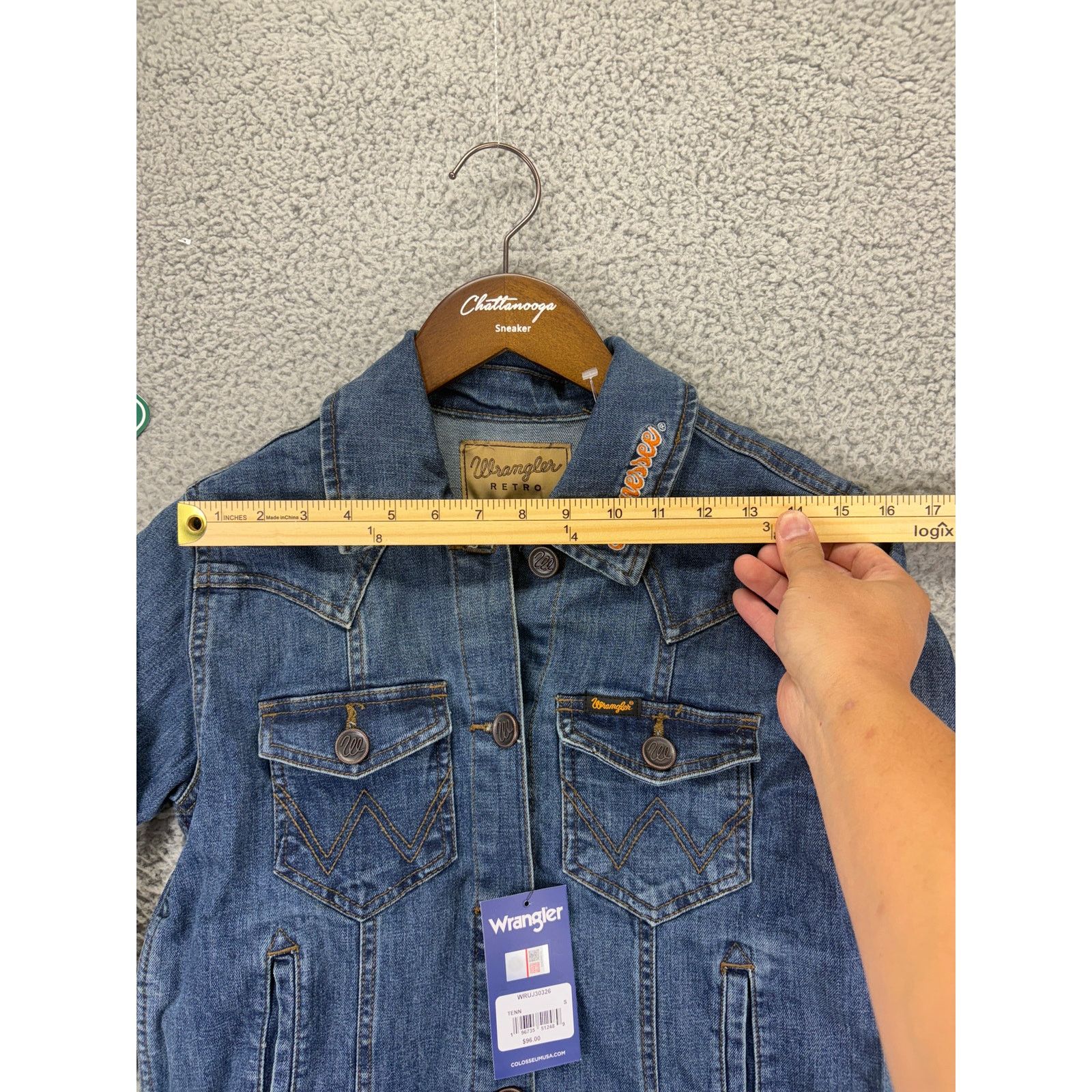 Wrangler Wrangler Tennessee Volunteers Football Jean Jacket Womens S Size S / US 4 / IT 40 - 3 Thumbnail