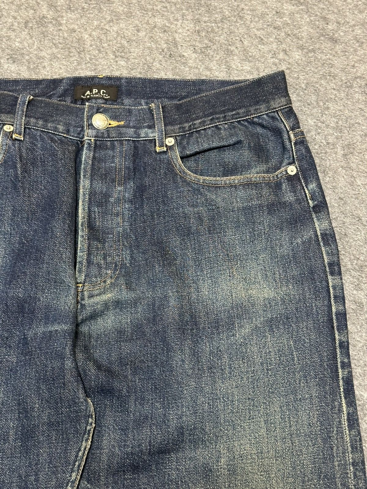 A.P.C. A.P.C. blue selvedge denim jeans. Size US 33 - 3 Thumbnail