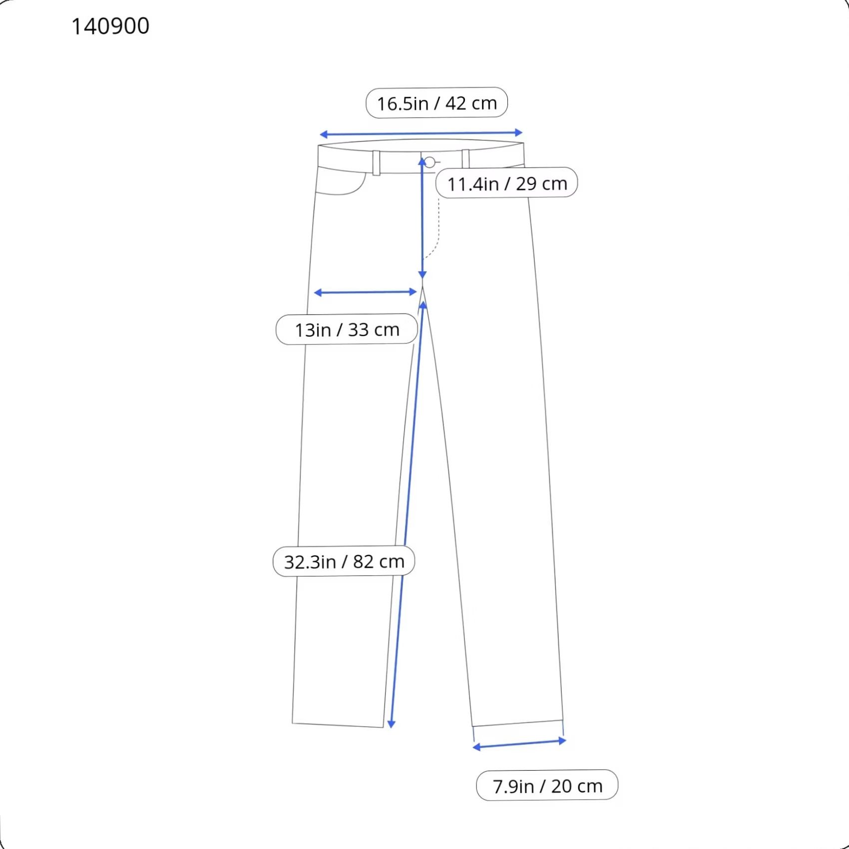 Scotch & Soda SCOTCH & SODA Men's Jeans Relaxed/Chris W32/L34 Button Fly Faded Light Blue Size US 32 / EU 48 - 3 Thumbnail