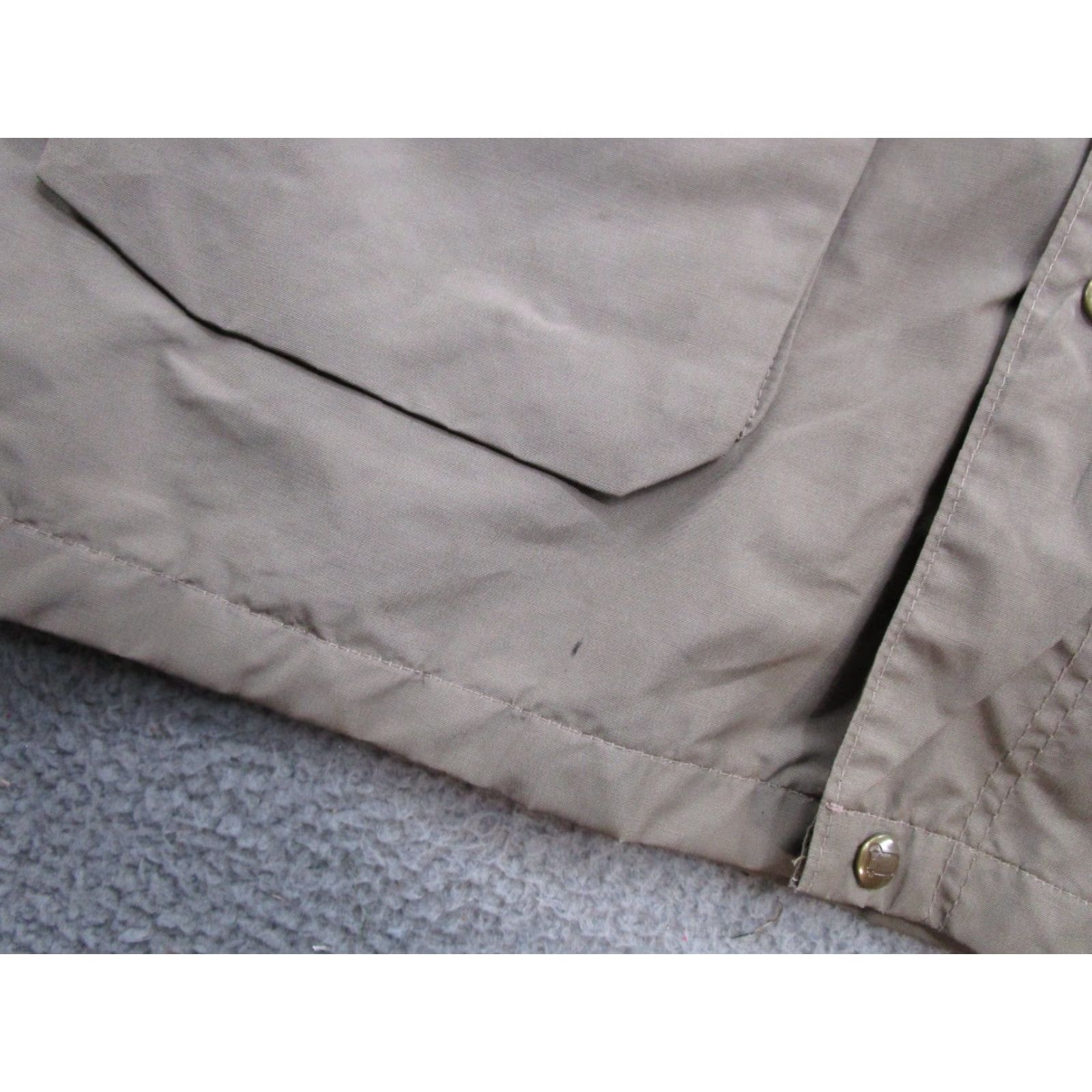 Vintage VINTAGE Woolrich Jacket Plaid Flannel Lined Hooded Wool Size XL Beige Men 90s Size US XL / EU 56 / 4 - 4 Thumbnail