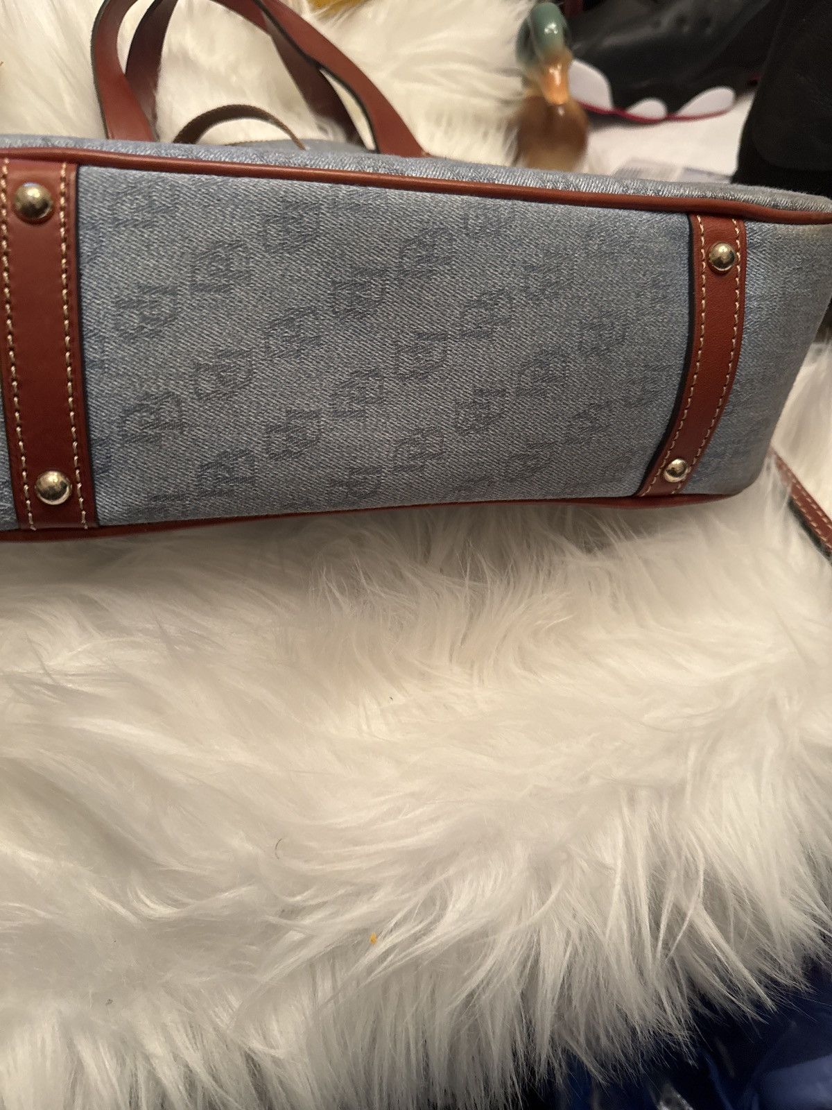 Dooney & Bourke Blue Jean material Size ONE SIZE - 5 Thumbnail