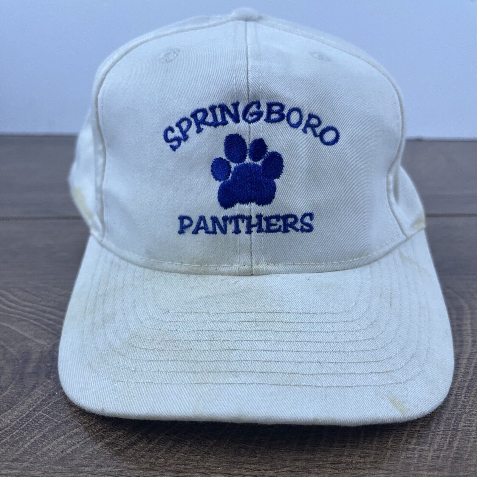 Other Springboro Panthers Hat White Cap Hat Springboro Adjustable Size ONE SIZE - 1 Thumbnail