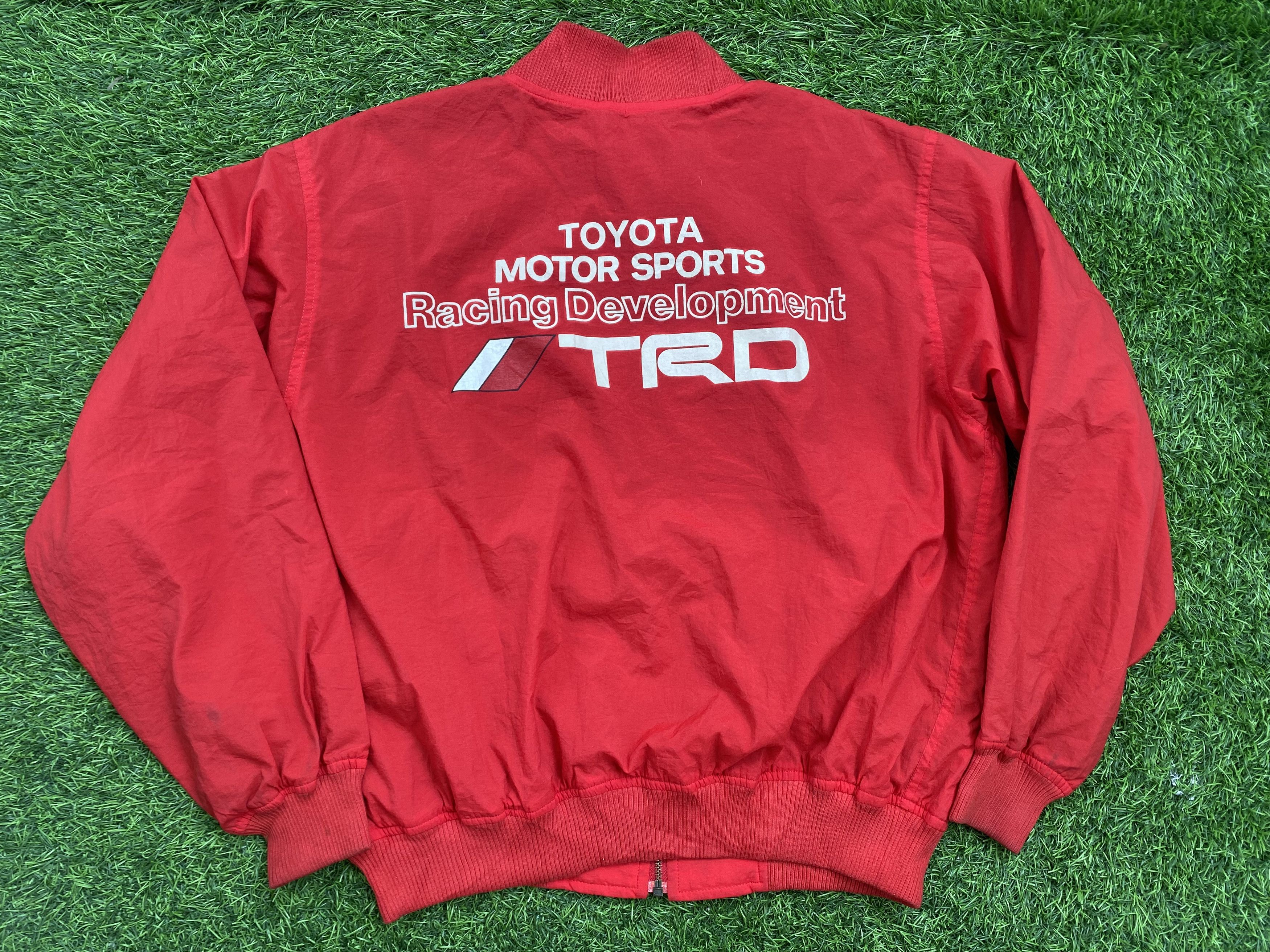 Sports Specialties Vintage Toyota Racing TRD Sport Bomber Jacket Size US M / EU 48-50 / 2 - 2 Thumbnail
