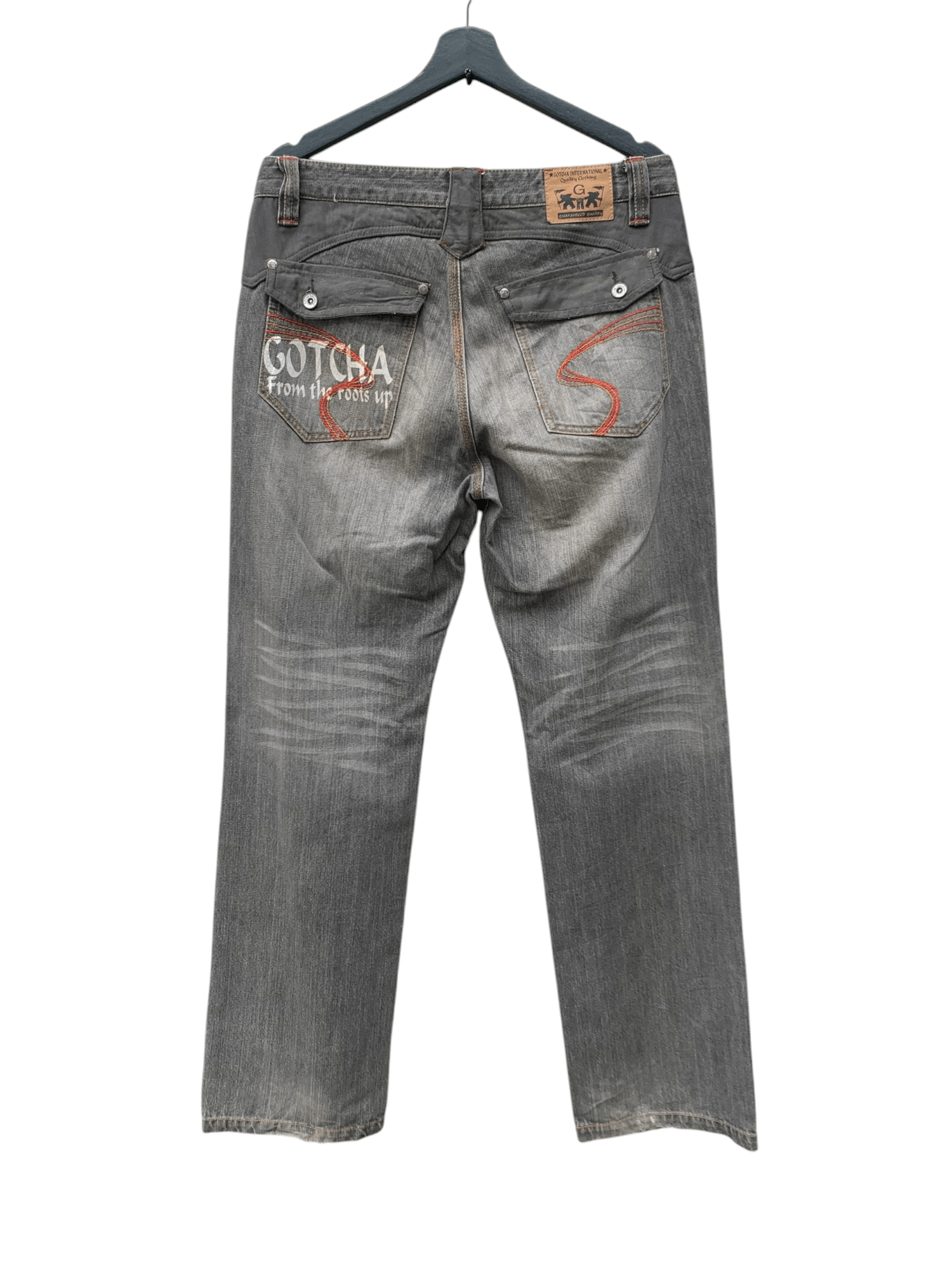 Gotcha × Japanese Brand × Vintage Vintage Gotcha Surf Jeans Pants Size US 34 / EU 50 - 1 Thumbnail