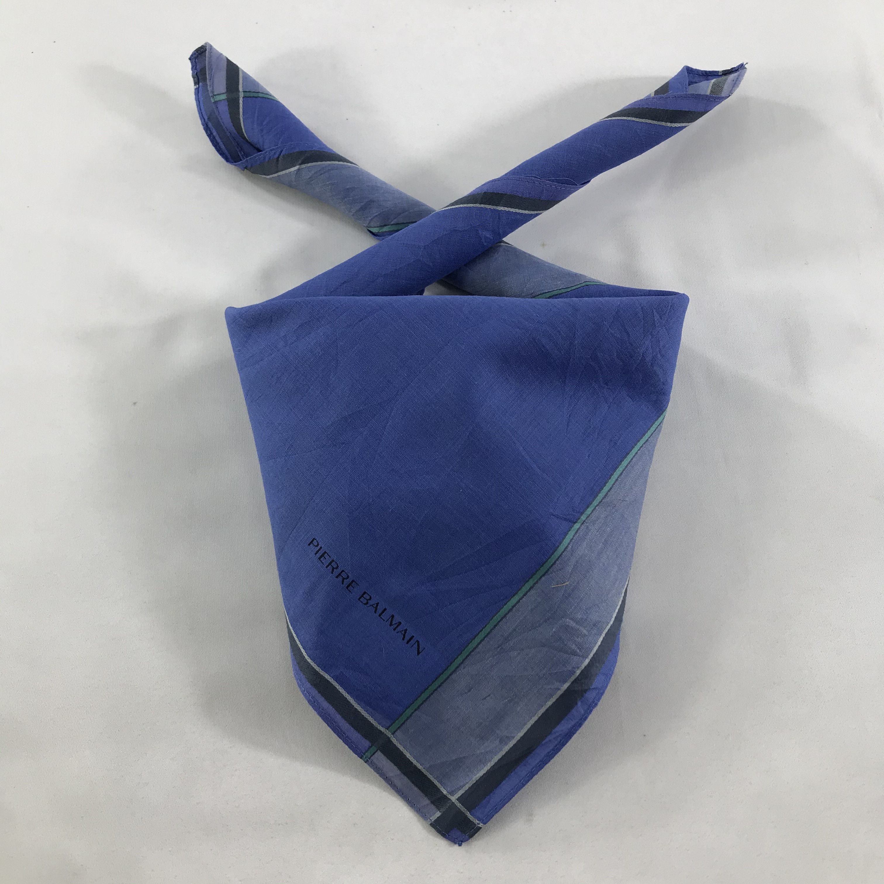 Pierre Balmain × Vintage Pierre Balmain Bandana / Handkerchief / Neckerchief - S1200 Size ONE SIZE - 3 Thumbnail