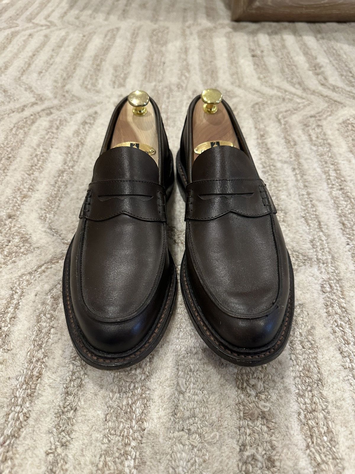 Tricker's Tricker’s Brown Loafers UK 7.5 Size US 8.5 / EU 41-42 - 1 Thumbnail