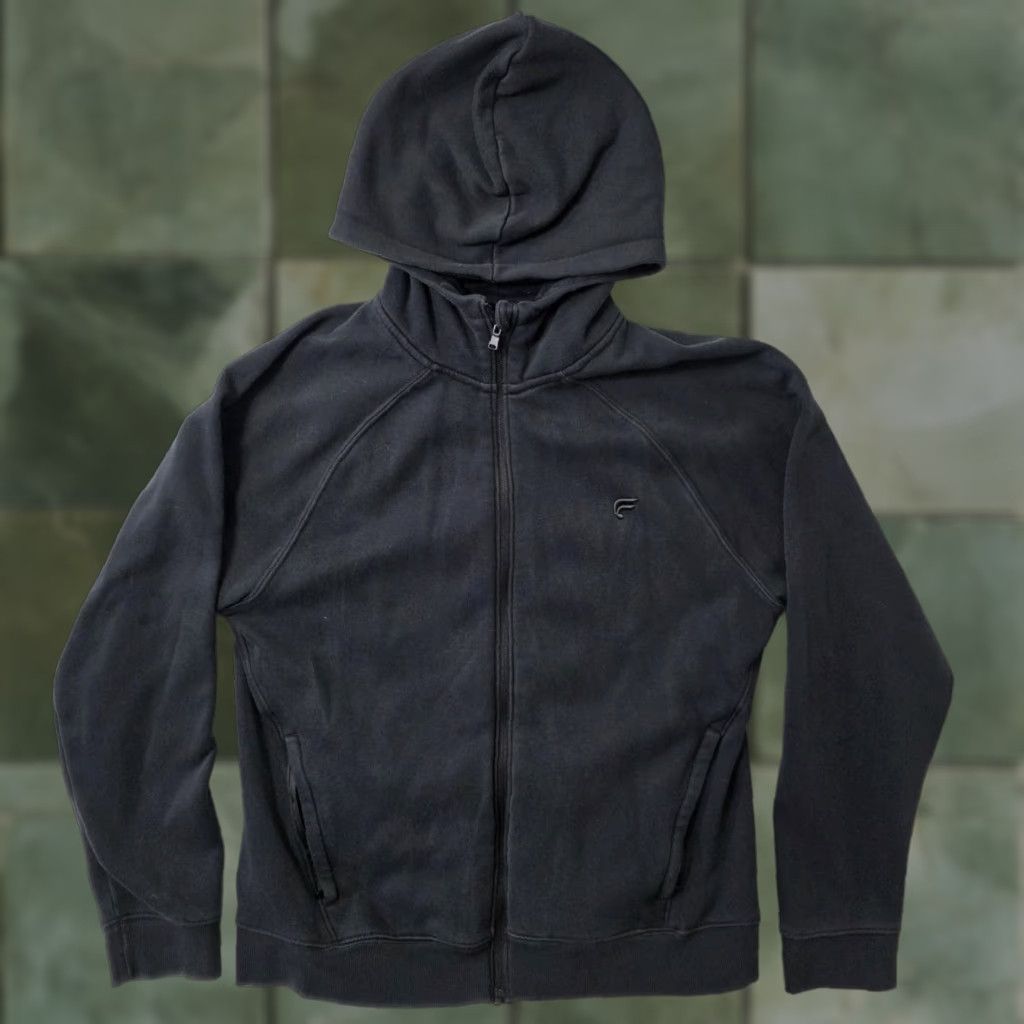 Fabletics Fabletics Athletic Hoodie Mens Large Black Full Zip Workout Gym Jacket Jacket Mens L Black Athletic Hoodie Size US L / EU 52-54 / 3 - 1 Thumbnail