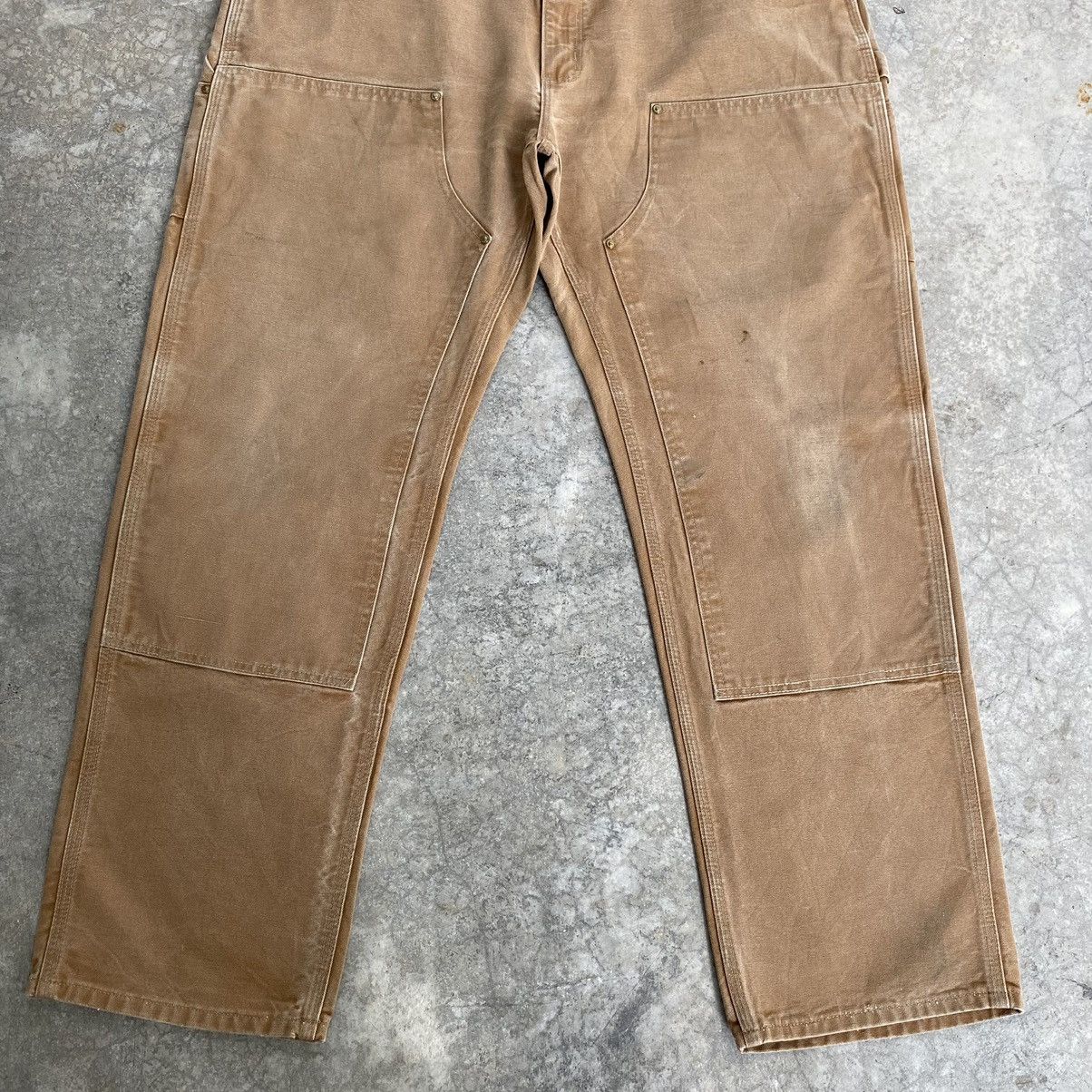Carhartt Vintage Carhartt Double Knee Faded Tan Carpenter Pants Size US 40 / EU 56 - 3 Thumbnail