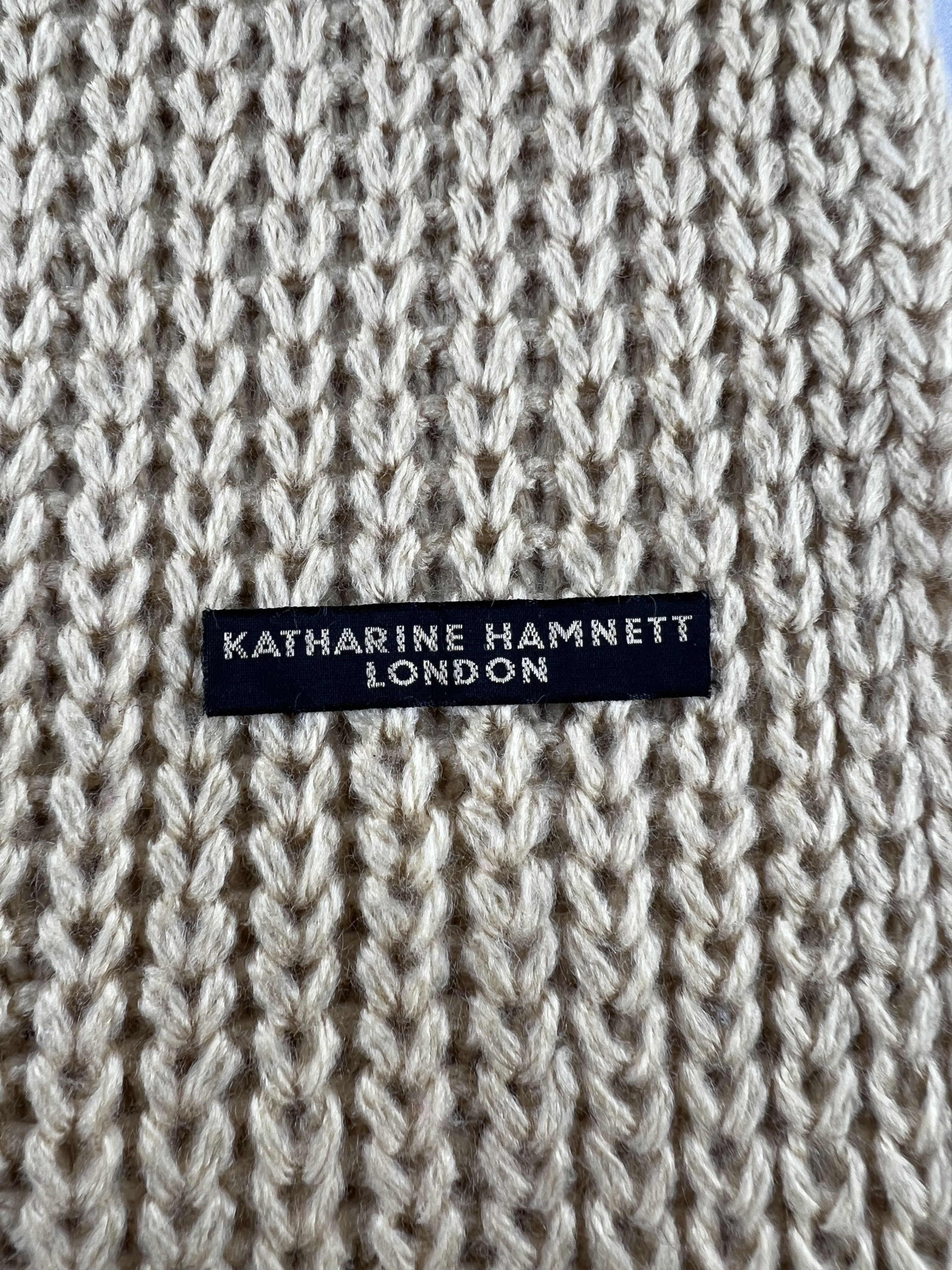 Katharine Hamnett London Katharine Hamnett London Knit Scarf / Muffler / Neckwear Size ONE SIZE - 4 Thumbnail