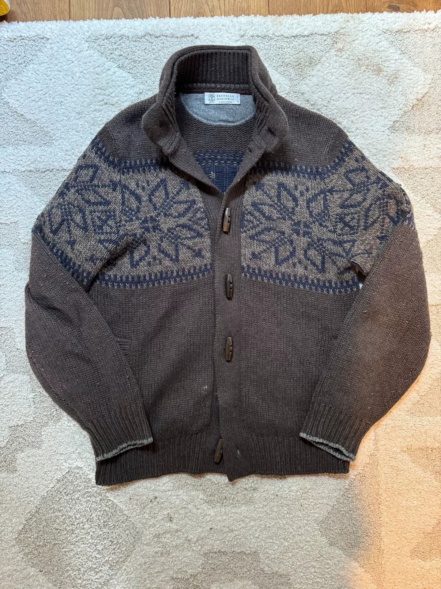 Brunello Cucinelli Brunello Cucinelli 4ply Cashmere Cardigan Size US M / EU 48-50 / 2 - 1 Thumbnail